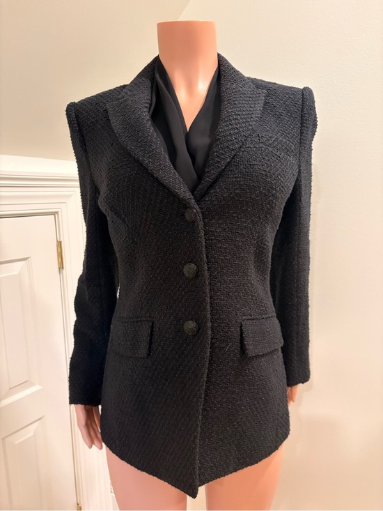 Veronica Beard Jackets & Blazers - Veronica Beard Black Textured Tailored Blazer
